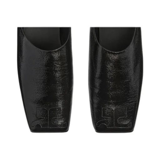 Heritage Square-Toe Mules