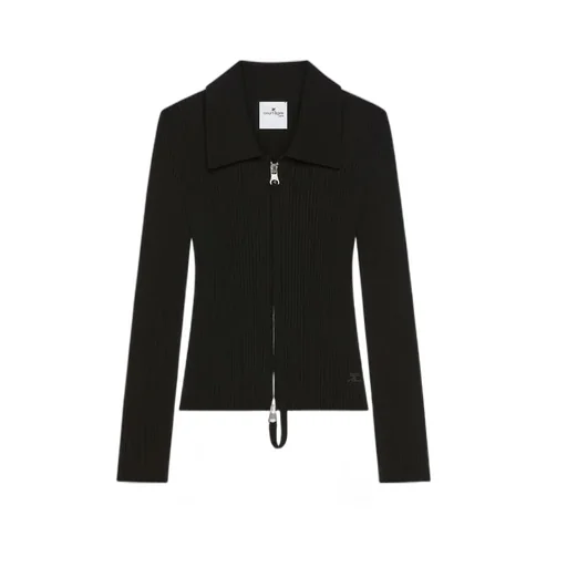 Zip-Up Cardigan