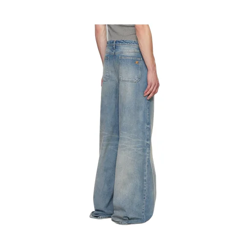 Mid-Rise Wide-Leg Jeans