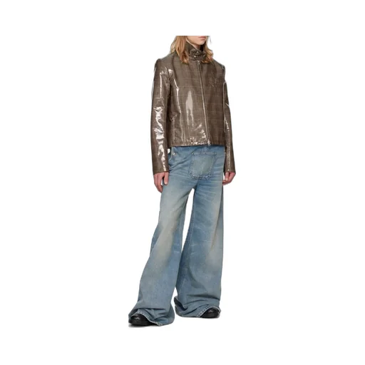 Mid-Rise Wide-Leg Jeans