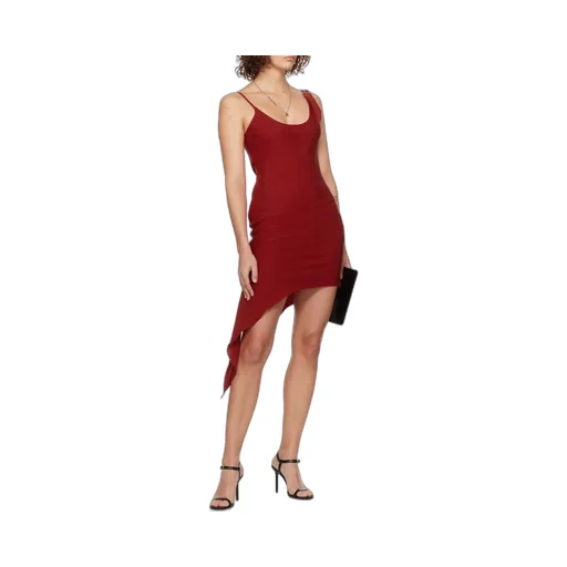 Knot Sleeveless Mini Dress