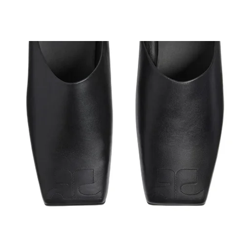 Heritage Square Toe Mules