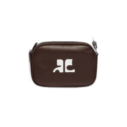 Reedition Logo Patch Zip-Up Shoulder Bag