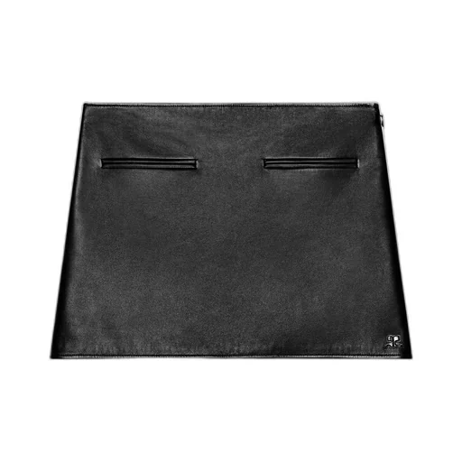 Heritage Leather Mini Skirt