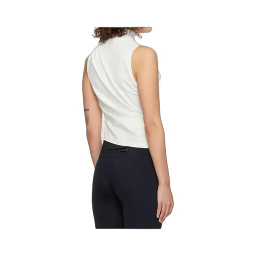 Sleeveless Draped Top