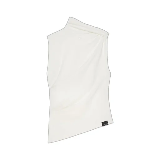 Sleeveless Draped Top