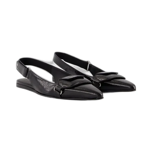 Racer Pointed Toe Ballet Flats
