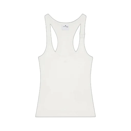 90's Logo Patch Rib Tank Top
