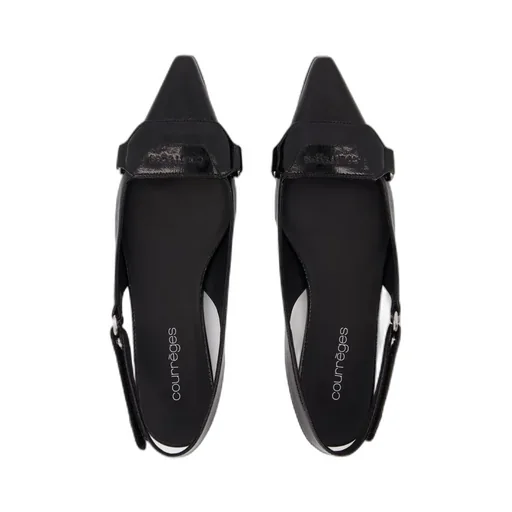 Racer Pointed Toe Ballet Flats
