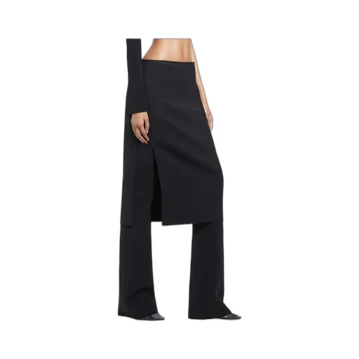 Button Detail Skirt
