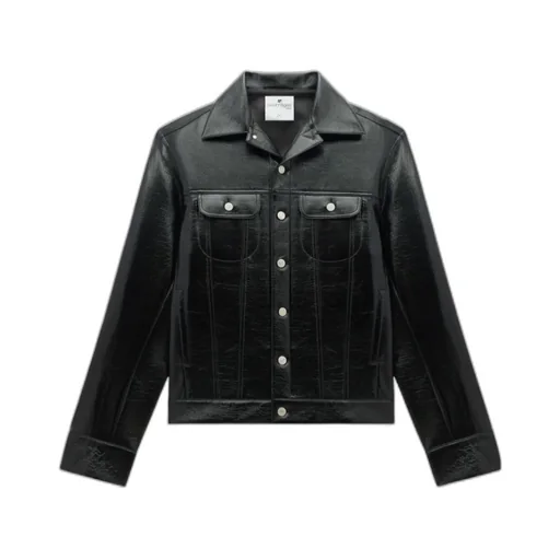 Vinyl Trucker Jacket