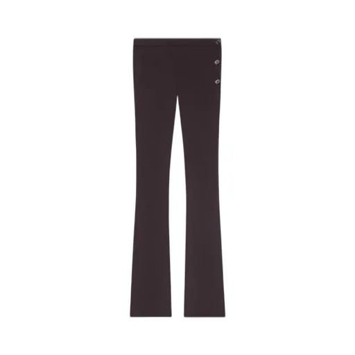 Oblique Tailored Flared Pants