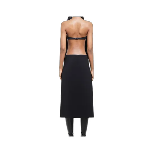 Cut-Out Midi Dress