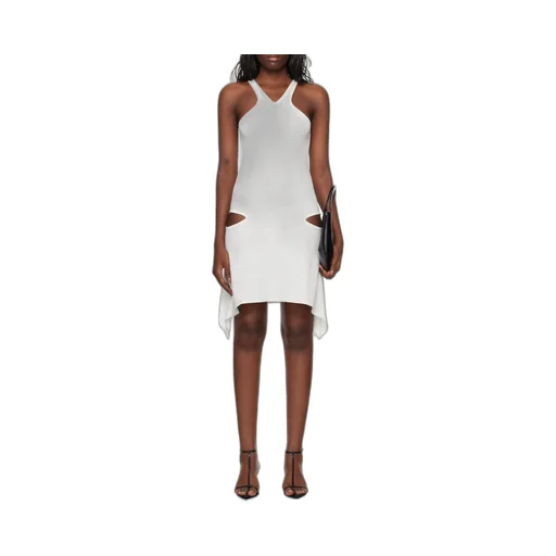 Cut-Out Jersey Mini Dress