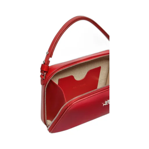 Cloud Logo Plaque Chained Shoulder Bag