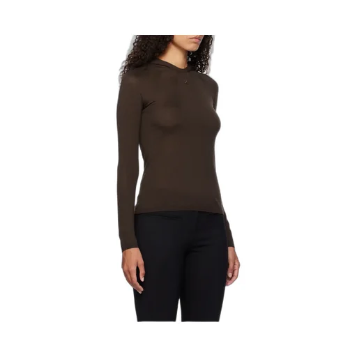 Hooded Knitted Top