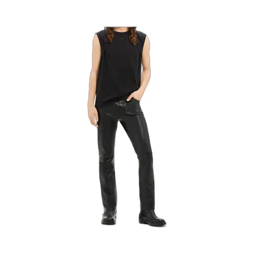 Draped-Detail Cotton Tank Top