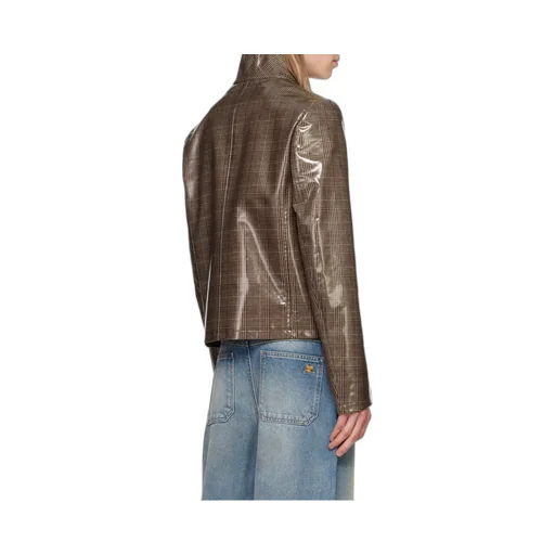 Prince Of Wales Biker Jacket