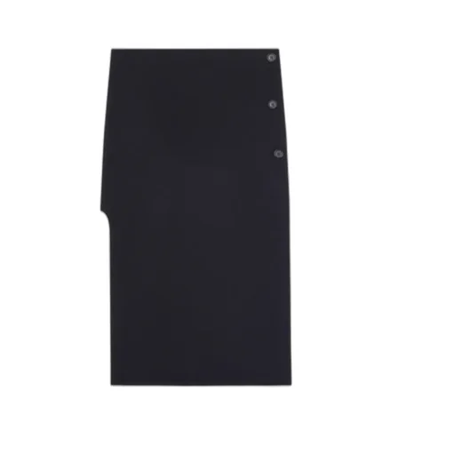 Oblique Tailored Midi Skirt