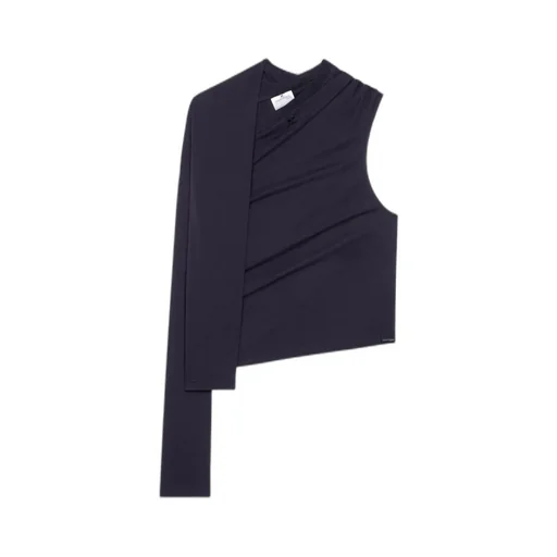 Asymmetric Off-Shoulder T-Shirt