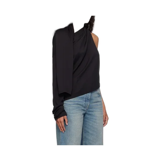 Asymmetric Off-Shoulder T-Shirt