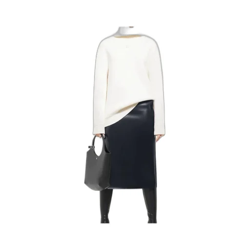 Oversized Mock-Neck Sweater