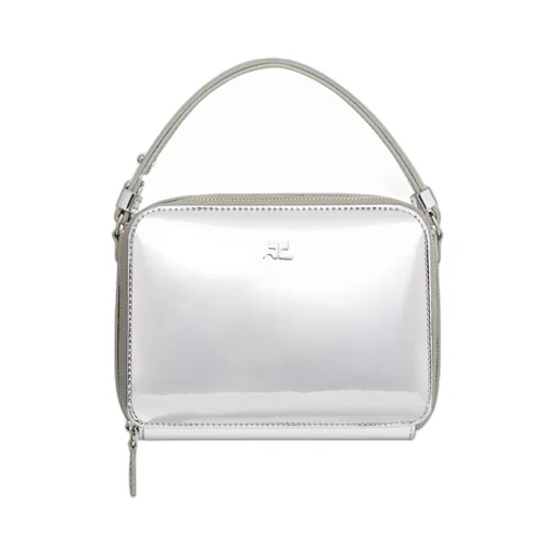 Cloud Chained Logo Plaque Shoulder Bag
