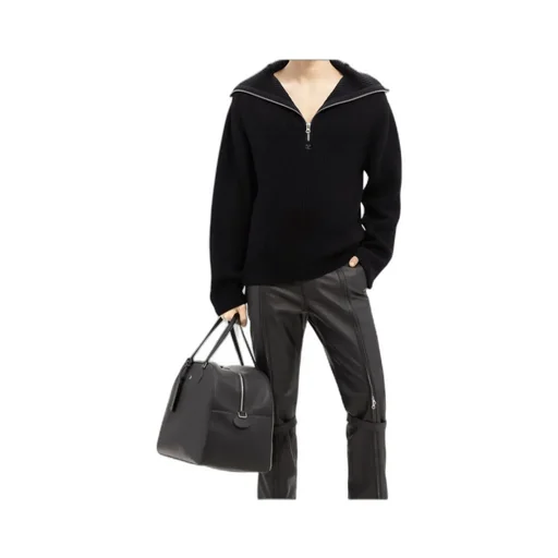Ribbed Hooded Jumper