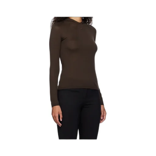 Hooded Knitted Top