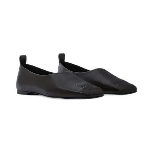 Minimal Square-Toe Loafers
