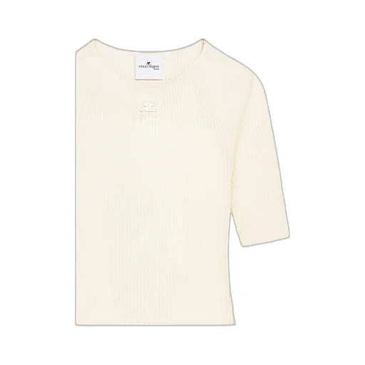 Solar Crewneck Short-Sleeved Jumper