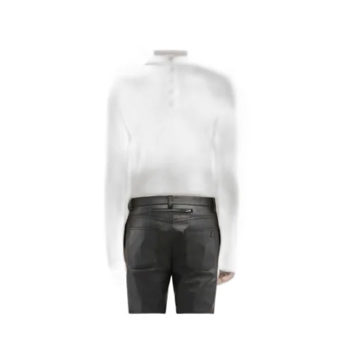 Button-Fastened Knitted Jumper
