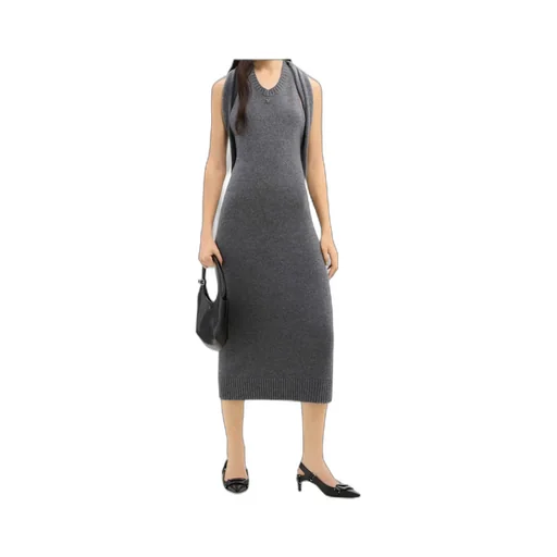 Over The Shoulder Drape Dress