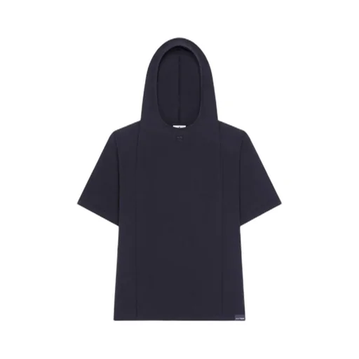 Logo Embroidered Hooded T-Shirt