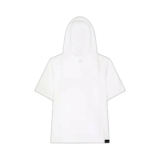 Logo Embroidered Hooded T-Shirt