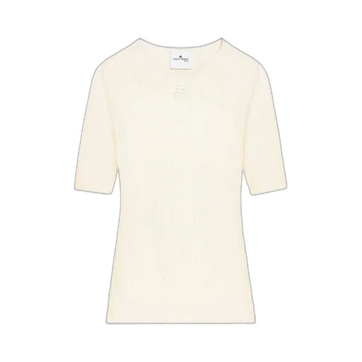 Solar Crewneck Short-Sleeved Jumper