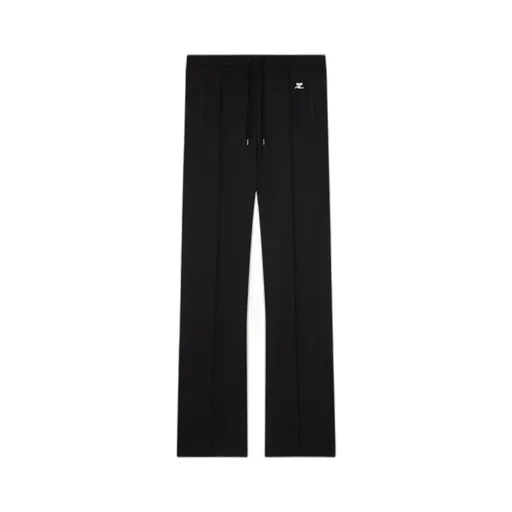 Logo Embroidered Drawstring Pants