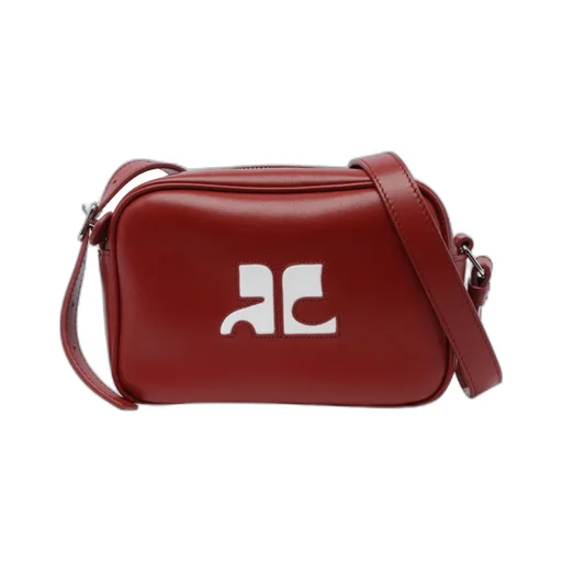 Reedition Logo Patch Zip-Up Shoulder Bag