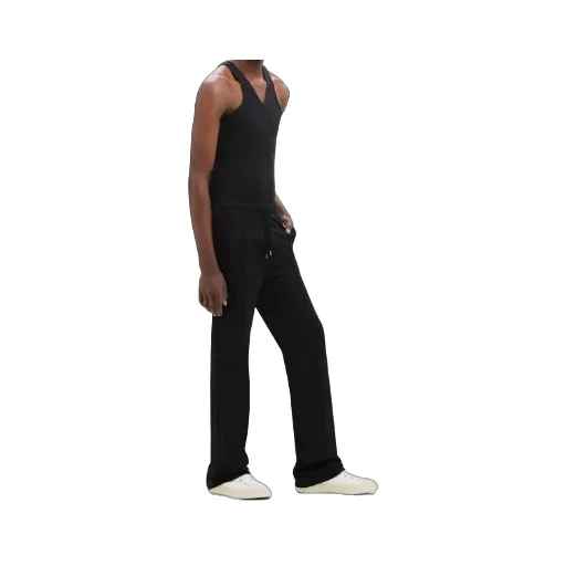 Logo Embroidered Drawstring Pants