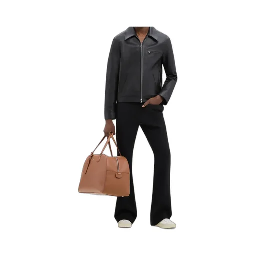 Leather Shirt Jacket