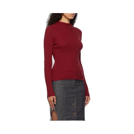 Long-Sleeve Ribbed Top