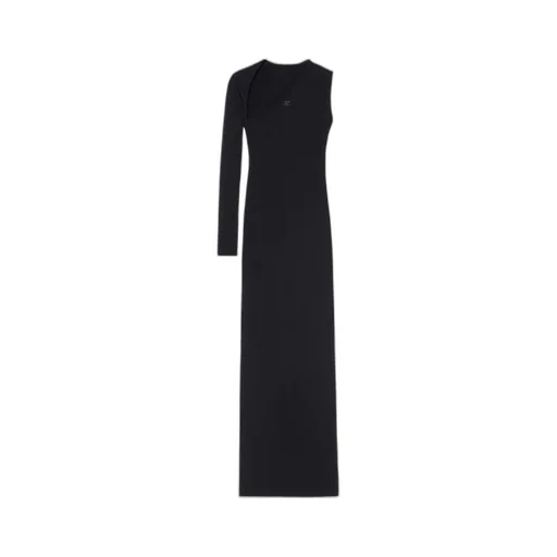 Ribbed-Knit Maxi Dress