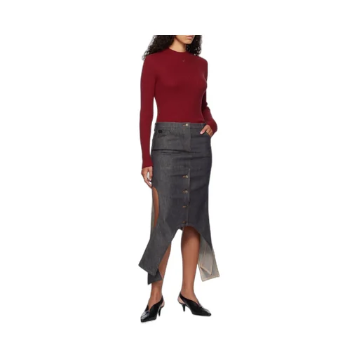 Long-Sleeve Ribbed Top