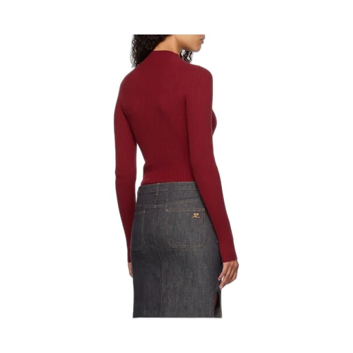 Long-Sleeve Ribbed Top