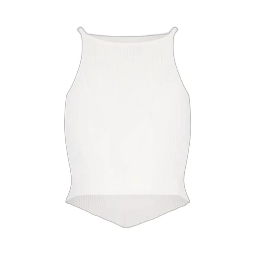 Sleeveless Knitted Top