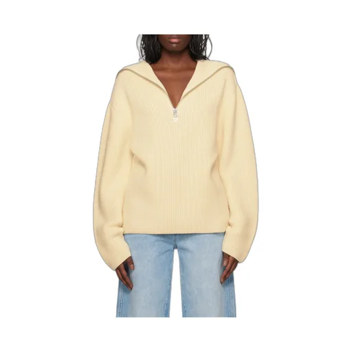Ribbed Hooded Sweater