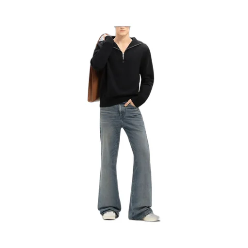 Tucker Zip Detailed Jumper