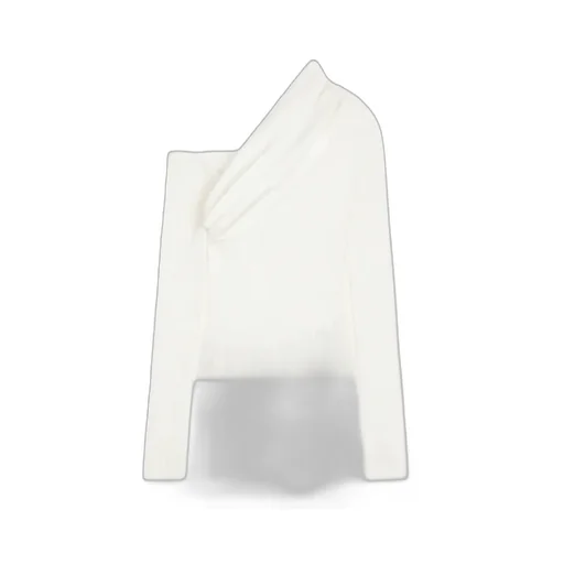 One-Shoulder Twist Top