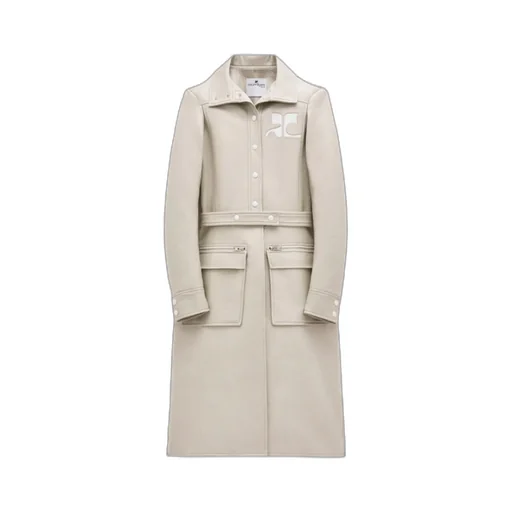 Belted Midi Trench Coat