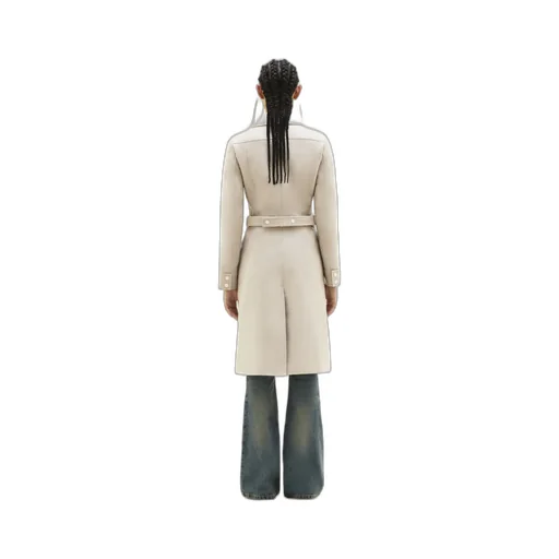Belted Midi Trench Coat